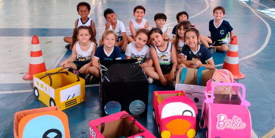 Educação Infantil - Aprendizado sobre o trânsito